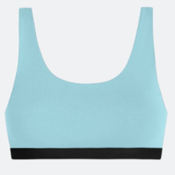 MeUndies Curvy U-Back baby blue Bralette Size XS - Picture 6 of 6